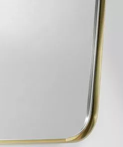 Kare Design Shape Hexagon Seinäpeili, Messinki 64x95cm -Huonekalu kauppa lustro ponti hexagon 64x95 cm zlote 4