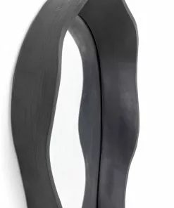 Kare Design Dynamic Seinäpeili - Musta, 29x61cm -Huonekalu kauppa lustro scienne czarne loft asymetryczne 29x61 cm 3