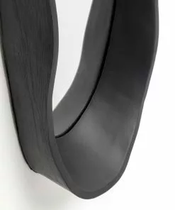 Kare Design Dynamic Seinäpeili - Musta, 29x61cm -Huonekalu kauppa lustro scienne czarne loft asymetryczne 29x61 cm 5