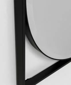 Kare Design Miro Seinäpeili, 88x88cm -Huonekalu kauppa lustro scienne rama stalowa czarna 88x88 cm 5 scaled
