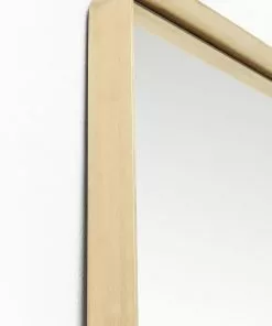 Kare Design Curve Peili Messinki 70x200cm -Huonekalu kauppa lustro stojace curve rectangular 200x70cm mosiezne 3