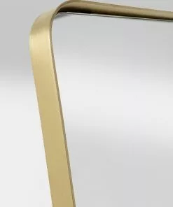 Kare Design Curve Arch Lattiavalaisin - Kulta 55x160cm -Huonekalu kauppa lustro stojace do salonu zlote stalowe 55x160 cm 5