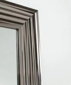 Kare Design Eve Silver Lattiapeili, Hopea 55x180cm -Huonekalu kauppa lustro stojace frame 180x55 cm srebrne 3