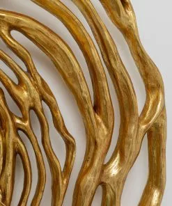 Kare Design Twiggy Seinäpeili, Kulta Ø121cm -Huonekalu kauppa lustro twiggy o121 cm zlote 3