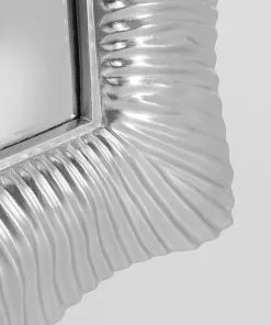 Kare Design Wavy Seinäpeili, Hopea 94x124cm -Huonekalu kauppa lustro wavy 94x124 cm srebrne 4