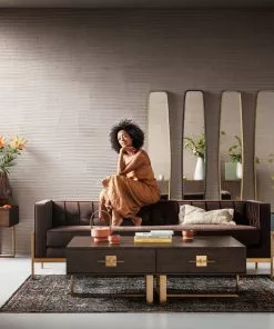 Kare Design Clip Peili, Musta 32x177cm -Huonekalu kauppa lustro wiszace clip 177x32 cm czarne 6