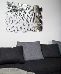 Kare Design Coccio Seinäpeili 140x100 -Huonekalu kauppa lustro wiszace coccio 140x100 cm srebrne 6