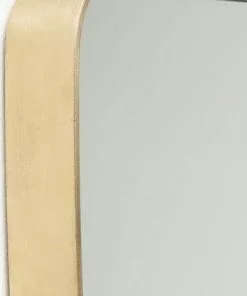 Kare Design Curve Rectangular Peili, Messinki 80x120cm -Huonekalu kauppa lustro wiszace curve rectangular 120x80 cm mosiezne 3