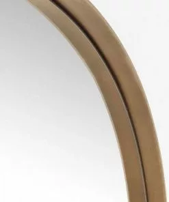 Kare Design Curve Pyöreä Peili, Kupari Ø100cm -Huonekalu kauppa lustro wiszace curve round 100 cm miedziane 4