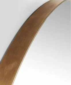 Kare Design Curve Pyöreä Peili, Kupari Ø100cm -Huonekalu kauppa lustro wiszace curve round 100 cm miedziane 5