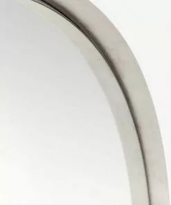 Kare Design Curve Pyöreä Peili Metalli Ø100cm -Huonekalu kauppa lustro wiszace curve round 100 cm srebrne 4