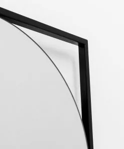 Kare Design Bonita Black Seinäpeili, Musta 71x109cm -Huonekalu kauppa lustro wiszace czarne rama stalowa 71x109 cm 4