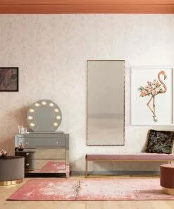 Kare Design Hipster Bamboo Peili 80x180cm -Huonekalu kauppa lustro wiszace hipster bamboo 80x180 cm zlote 6