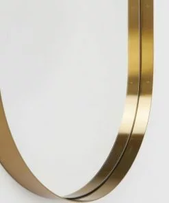 Kare Design Hipster Oval Peili 50x114cm -Huonekalu kauppa lustro wiszace hipster oval 114x50 cm zlote 3