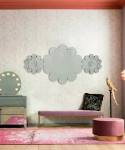 Kare Design Ice Flowers Peili 194x102cm