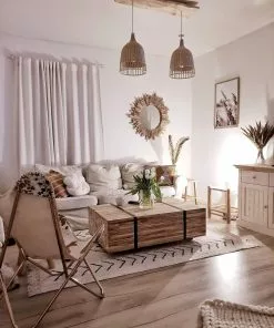 Kare Design Legno Peili Ø82cm -Huonekalu kauppa lustro wiszace legno 82 cm drewniane 11 scaled