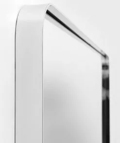 Kare Design Curvy Chrome Look Peili, Kromi 80x120cm -Huonekalu kauppa lustro wiszace rama srebrna ze stali polerowanej 80x120 cm 3