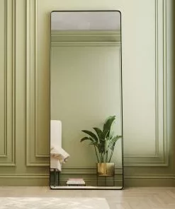 Kare Design Ombra Soft Peili, Musta 200x80cm