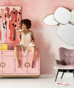 Kare Design Shapes Peili 130x110cm -Huonekalu kauppa lustro wiszace shapes 130x105 cm zlote 7