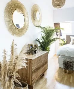 Kare Design Sunburst Tre Peili, Kulta Ø87cm -Huonekalu kauppa lustro wiszace sunburst tre o87 cm zlote 10 scaled