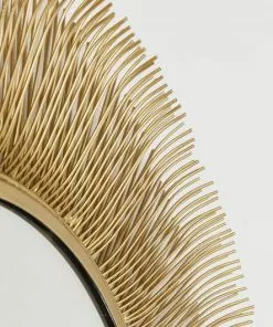 Kare Design Sunburst Tre Peili, Kulta Ø87cm -Huonekalu kauppa lustro wiszace sunburst tre o87 cm zlote 3