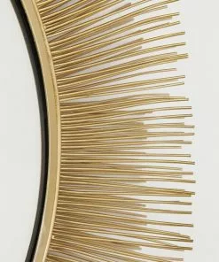 Kare Design Sunburst Tre Peili, Kulta Ø87cm -Huonekalu kauppa lustro wiszace sunburst tre o87 cm zlote 4