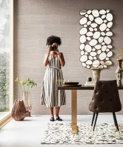 Kare Design Water Drops Seinäpeili Kupari 135x78cm