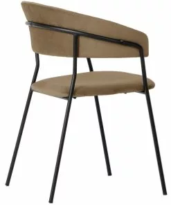 Kare Design Belle Tuoli Käsinojilla - Ruskea (2/Setti) -Huonekalu kauppa zestaw dwoch krzesel brazowe nogi czarne 57x78 cm 3