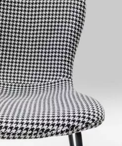 Kare Design Gerda Tuoli Musta-valkoinen (2/Setti) -Huonekalu kauppa zestaw dwoch krzesel frida pepitka nogi czarne 8