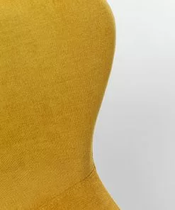 Kare Design Gerda Tuoli Keltainen (2/Setti) -Huonekalu kauppa zestaw dwoch krzesel frida zolte nogi czarne 7