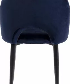 Kare Design Iris Velvet Tuoli Sininen (2/Setti) -Huonekalu kauppa zestaw dwoch krzesel iris velvet 49x84 cm niebieskie 5