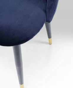 Kare Design Iris Velvet Tuoli Sininen (2/Setti) -Huonekalu kauppa zestaw dwoch krzesel iris velvet 49x84 cm niebieskie 7