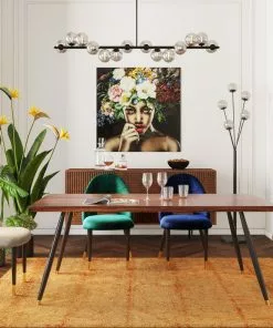 Kare Design Iris Velvet Tuoli Taupe (2/Setti) -Huonekalu kauppa zestaw dwoch krzesel iris velvet 49x84 cm taupe 9