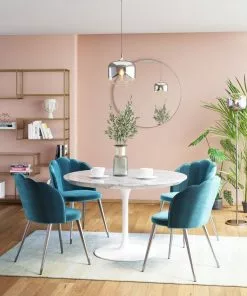 Kare Design Princess Tuoli Sininen (2/Setti)