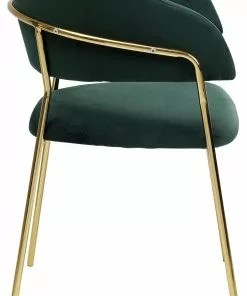 Kare Design Belle Tuoli Käsinojilla - Sametti, Vihreä (2/Setti) -Huonekalu kauppa zestaw dwoch krzesel z podlokietnikami belle 61x80 cm zielone 3