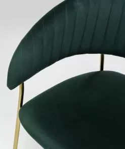 Kare Design Belle Tuoli Käsinojilla - Sametti, Vihreä (2/Setti) -Huonekalu kauppa zestaw dwoch krzesel z podlokietnikami belle 61x80 cm zielone 7